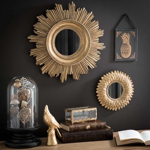 Gold Circle Mirror - La Joie